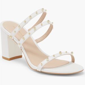 Stuart Weitzman, Superstud 75 Block Side Sandal, US 9 NWOT